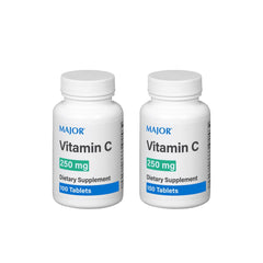 MAJOR Vitamina C 250 mg comprimidos en botella para uso diario