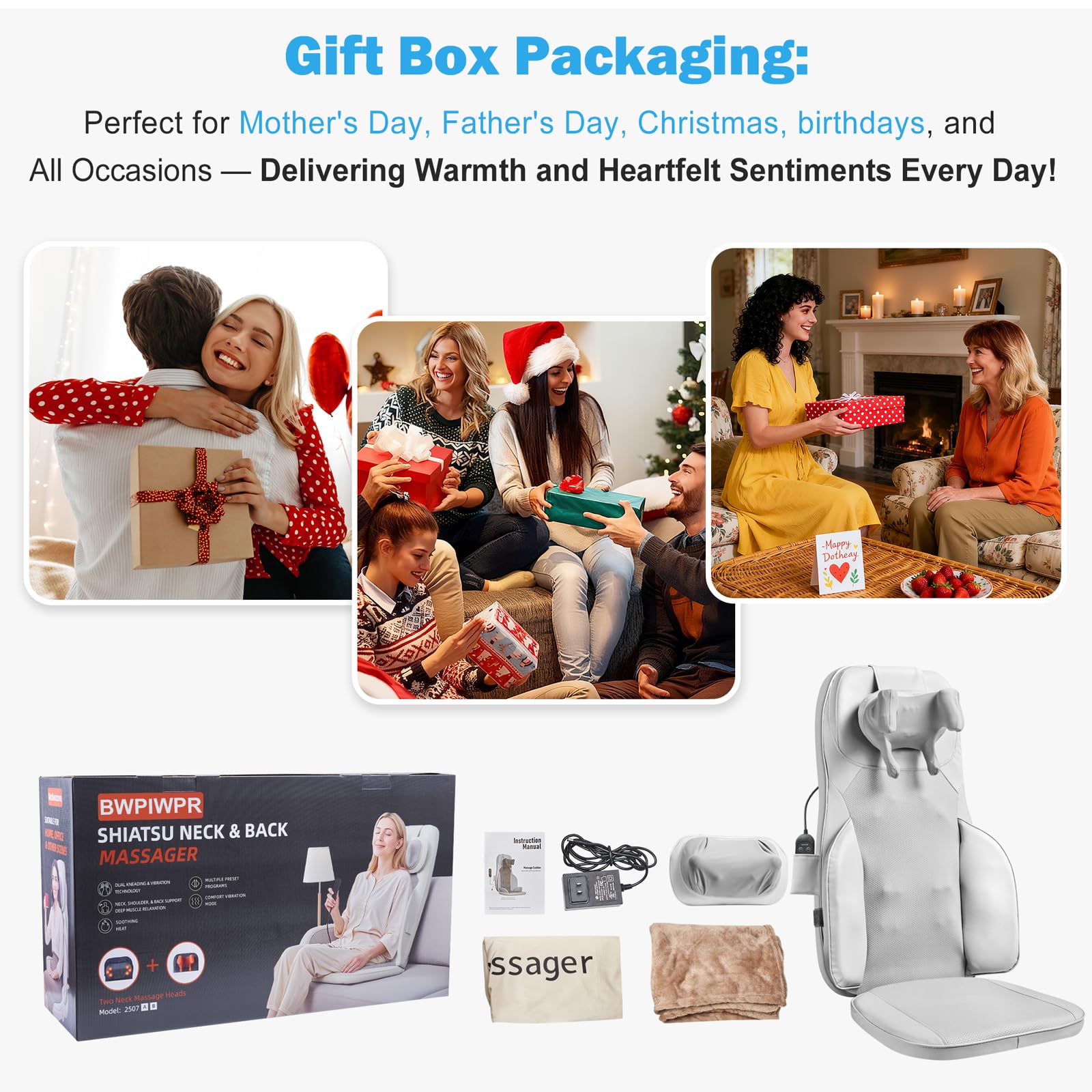 Makerzone plush blanket and accessories included for travel and comfort