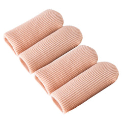 Makhry gel toe covers four pack with adjustable fit for daily comfort.