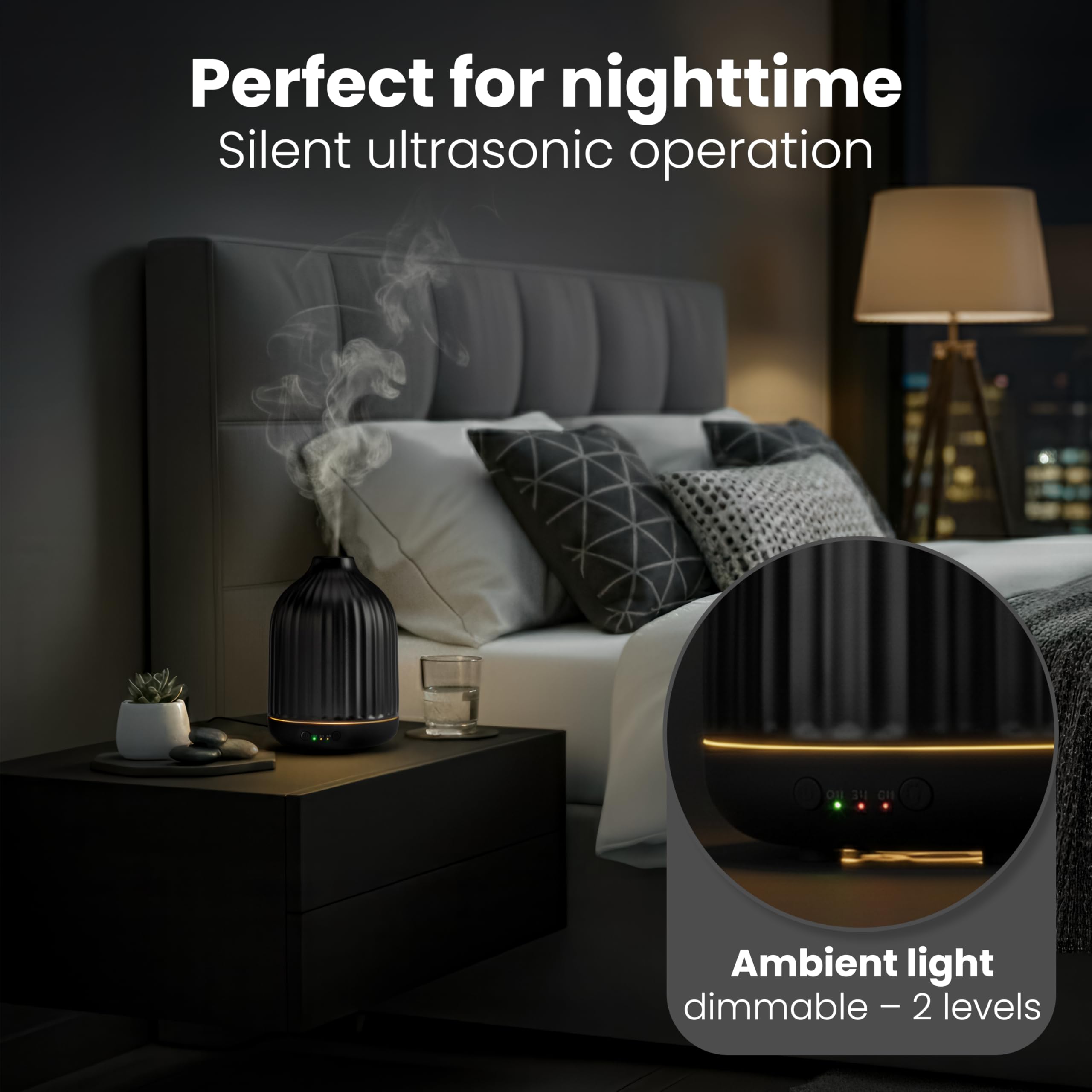 MALMØ top-view emphasizes simple controls and compact footprint.