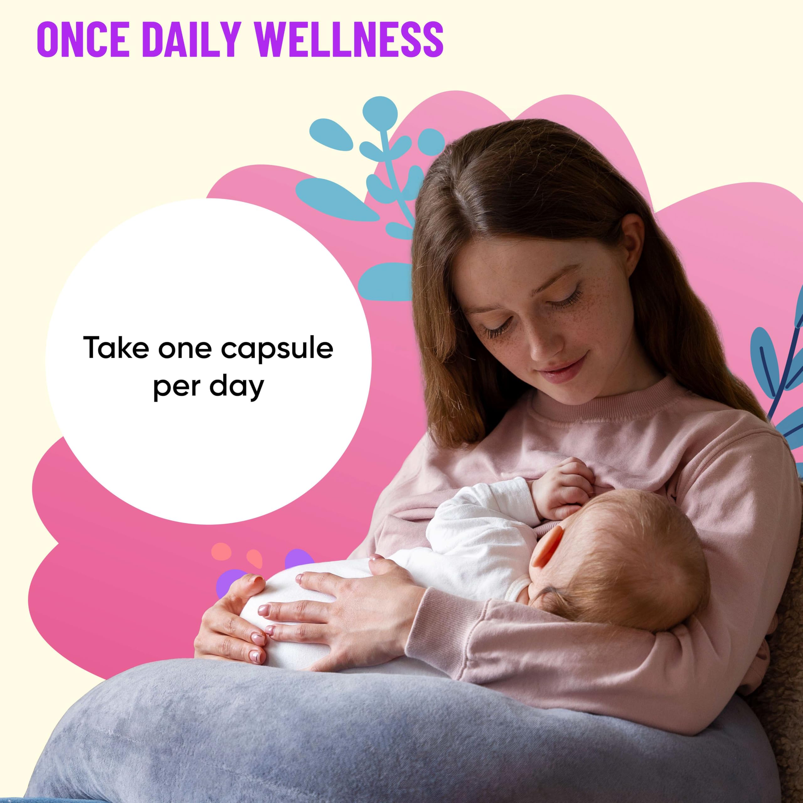 Mama's Select postnatal vitamins made-in-usa label hints at quality and safety