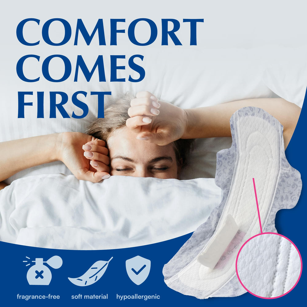 Mamarissa 30 pads per pack for extended overnight protection