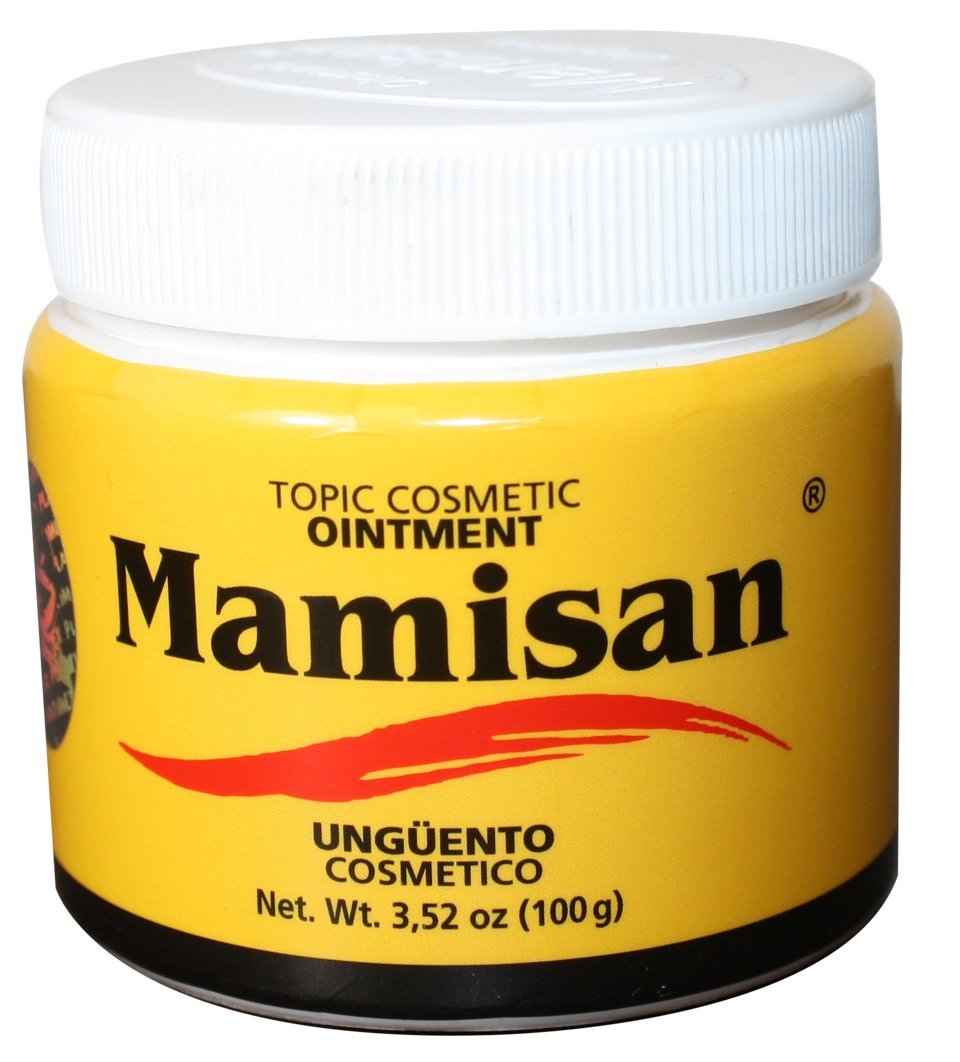 Mamisan ointment with eucalyptus fragrance suggests refreshing use.