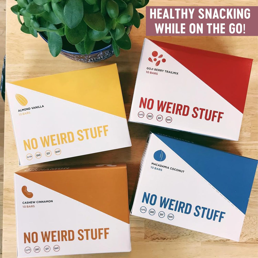 Mammoth Bar prebiotic-rich bars support gut-friendly snacking with natural fibers.