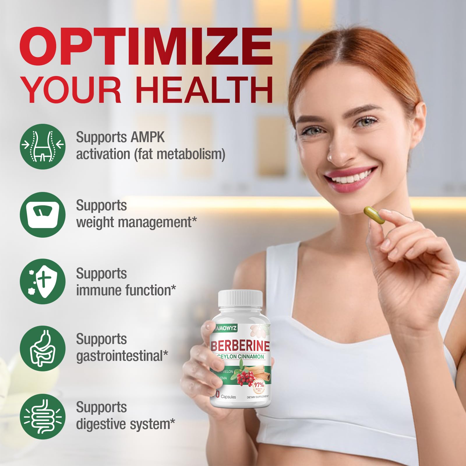 MAMOWYZ Himalayan berberine leaves origin highlights potent natural content.