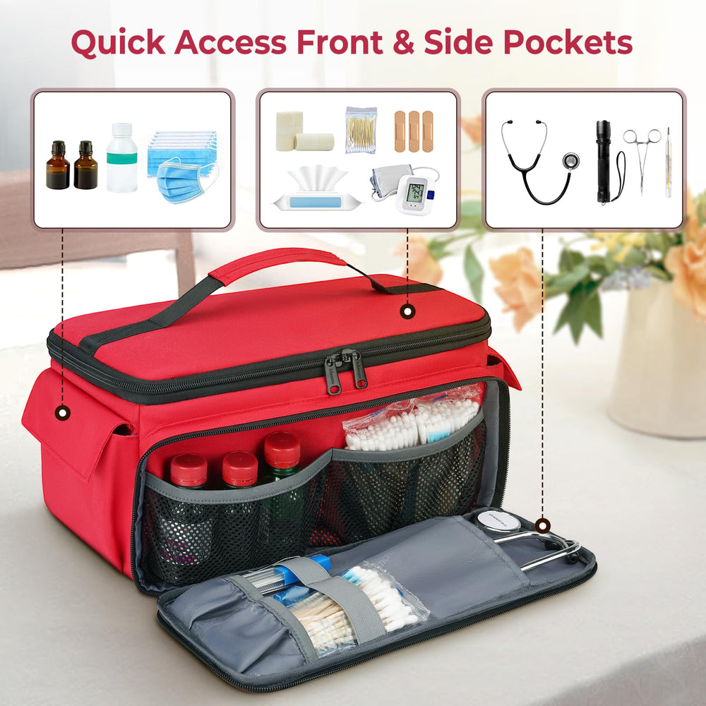 Mancro bag features two way zippers for secure, easy opening in busy environments.