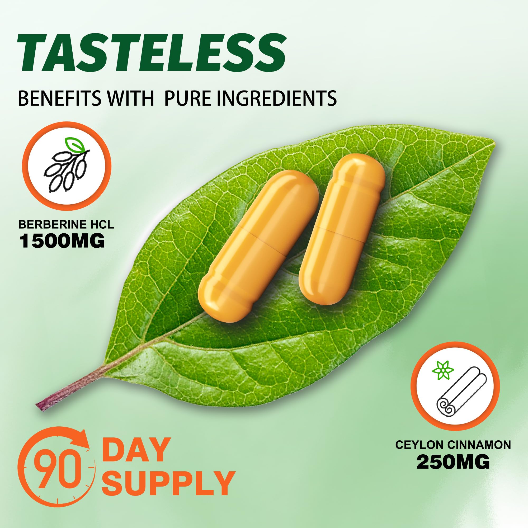 Manewu Berberine bottle label shows 1500mg three-in-one berberine complex.