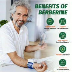 Manewu Berberine ingredients Cinnamon Bergamot plant-based blend.