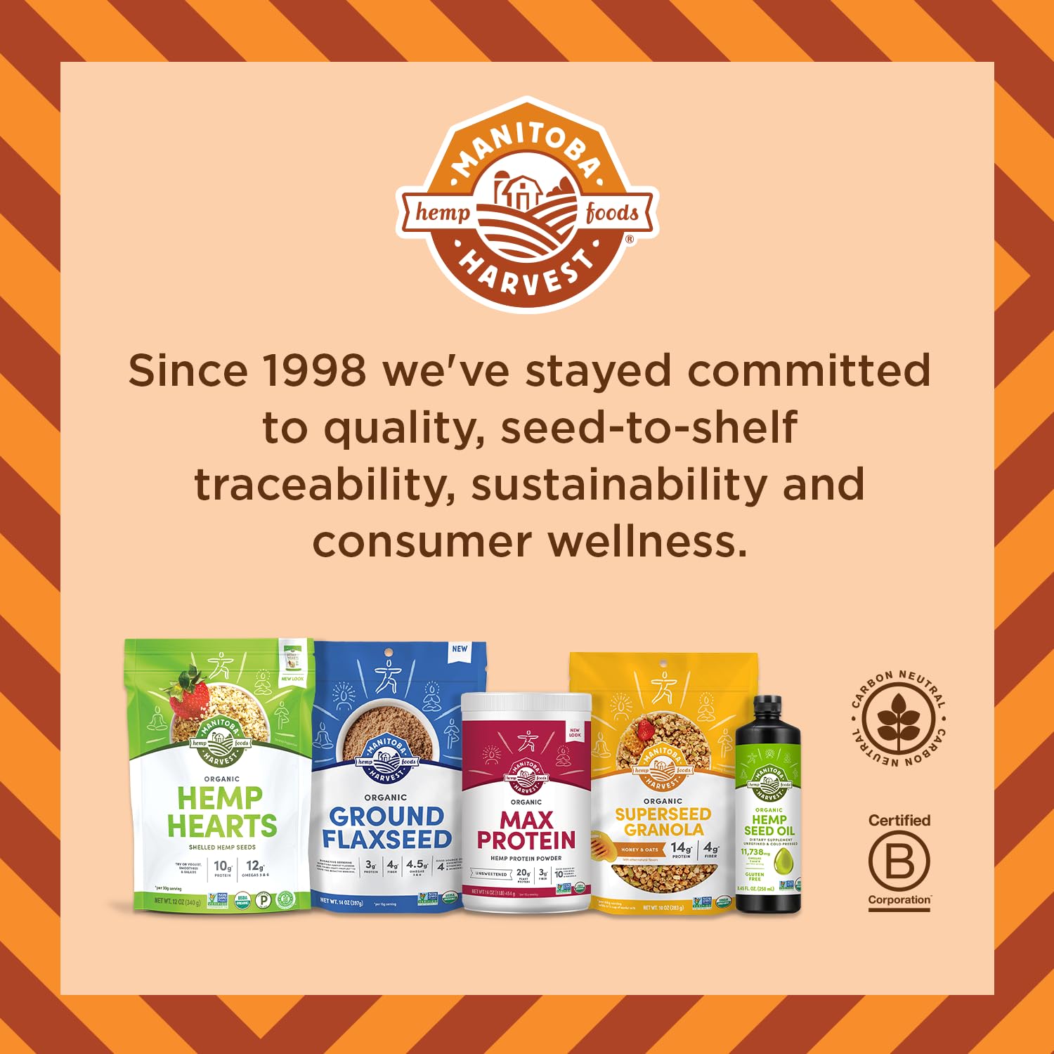 Manitoba Harvest bottle for on-the-go omega routine