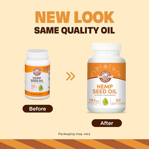 Manitoba Harvest hemp seed oil softgels closeup of smooth capsules