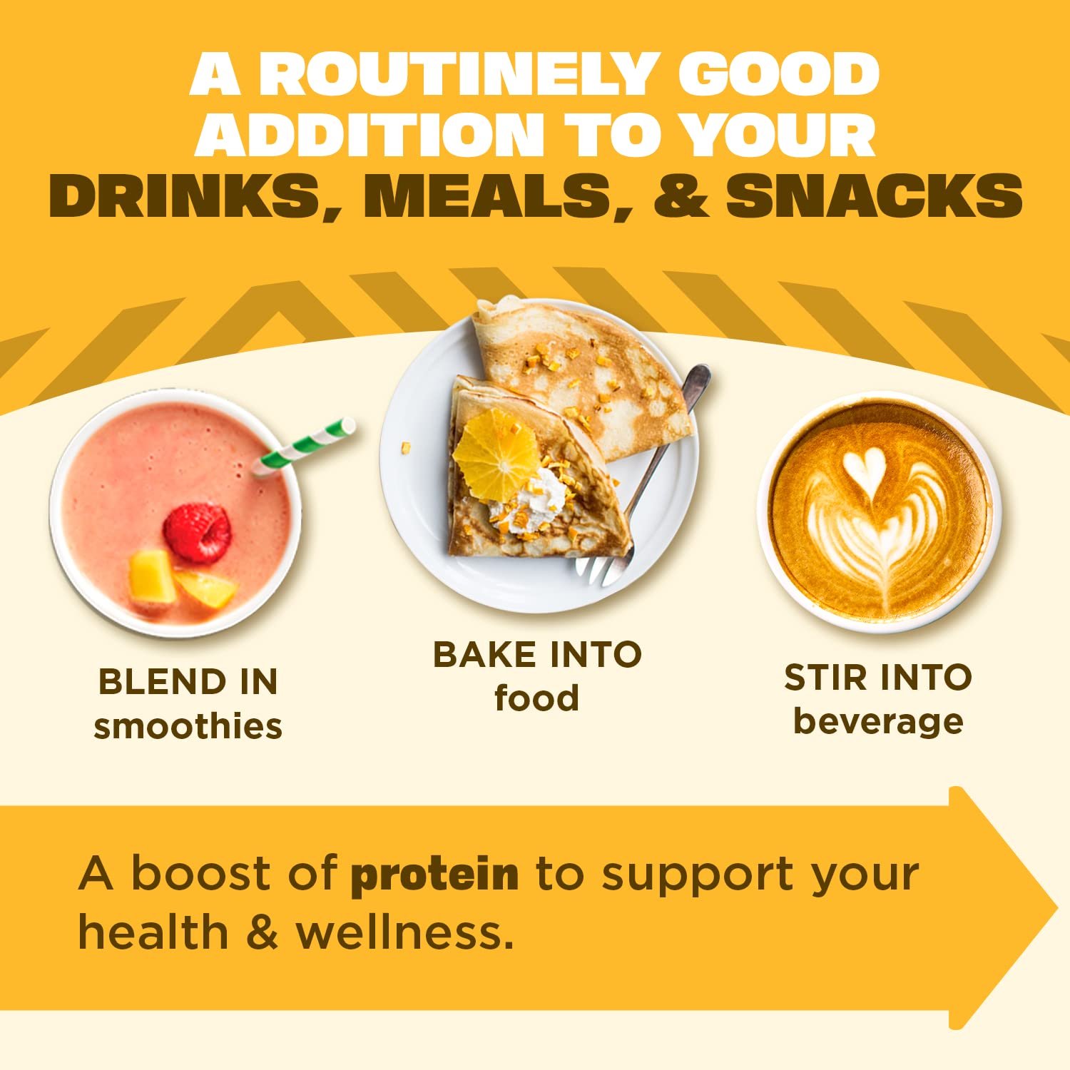 Manitoba Harvest Hemp Yeah Balanced Protein + Fiber Powder ingredients display with hemp seeds.