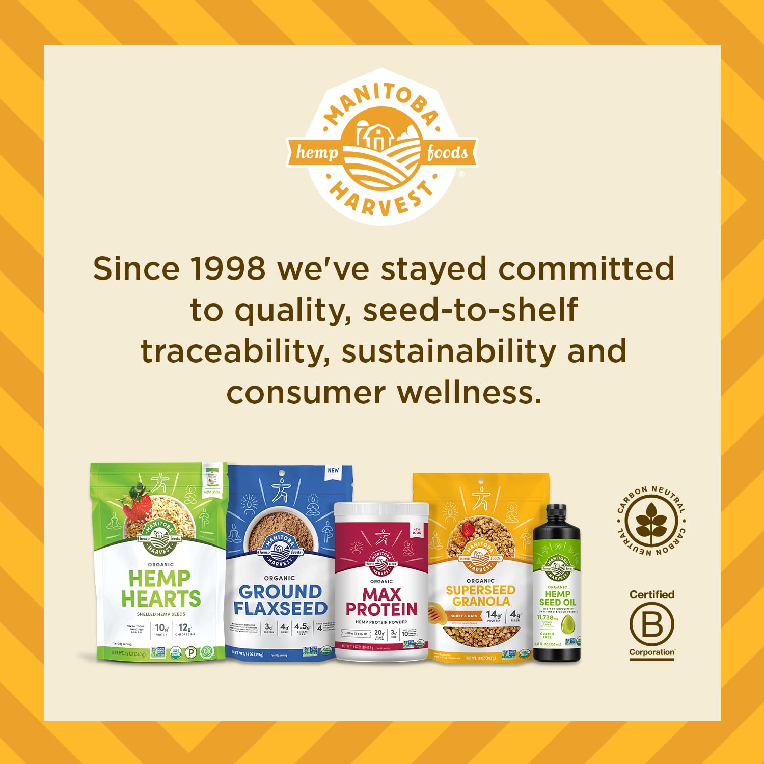 Manitoba Harvest Hemp Yeah Balanced Protein + Fiber Powder packaging varies note.