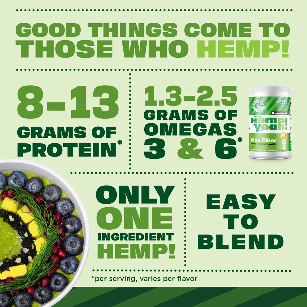 Manitoba Harvest Hemp Yeah PRO FIBER powder texture suitable for cooking and baking