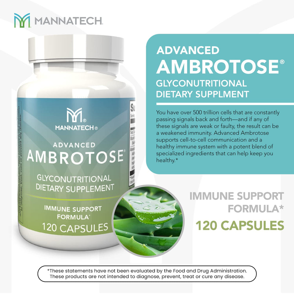 Mannatech Ambrotose packaging box ready for daily wellness use