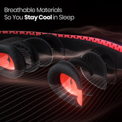 Manta Pro Sleep Mask adjustable head strap for personalized fit