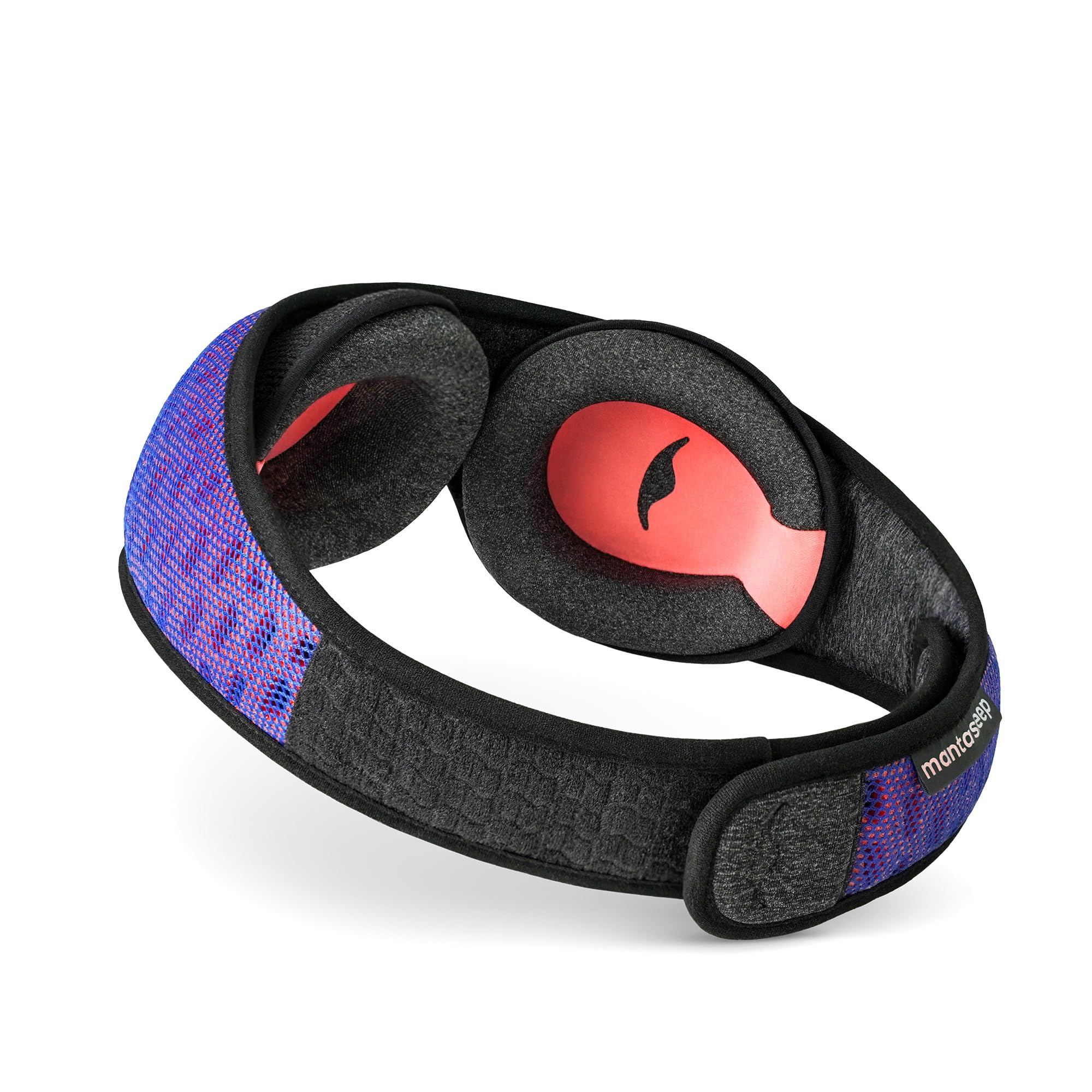Manta Pro Sleep Mask travel case included in compact design