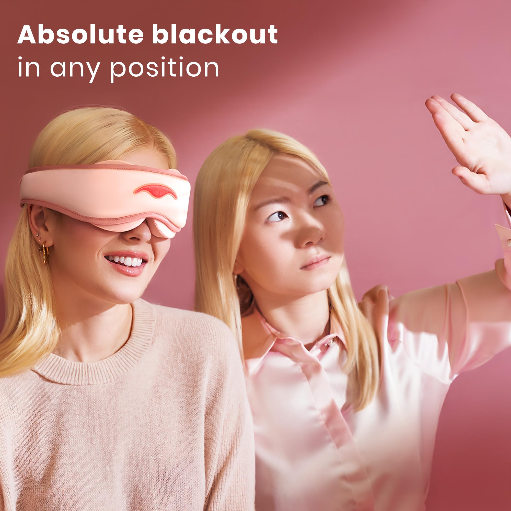 Manta Silk Mask 100-percent light-blocking design supports deeper, uninterrupted rest.