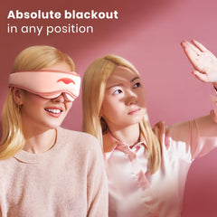 Manta Silk Mask 100-percent light-blocking design supports deeper, uninterrupted rest.