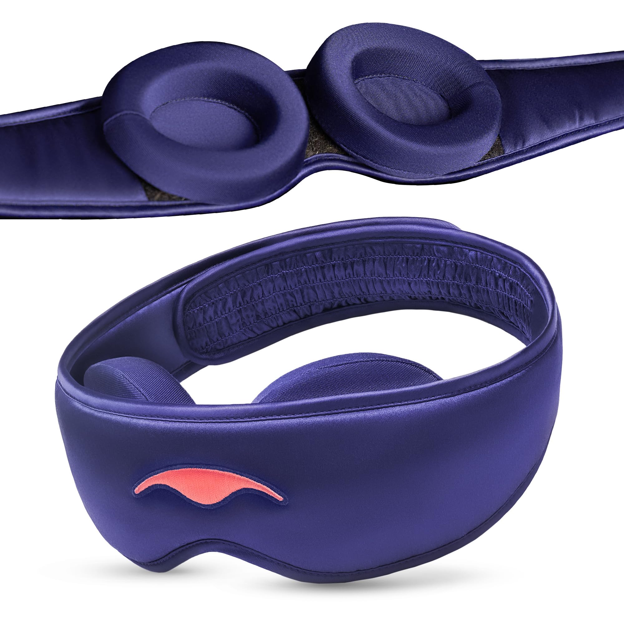 Manta Silk Sleep Mask with premium 22 momme silk for plush nighttime comfort.