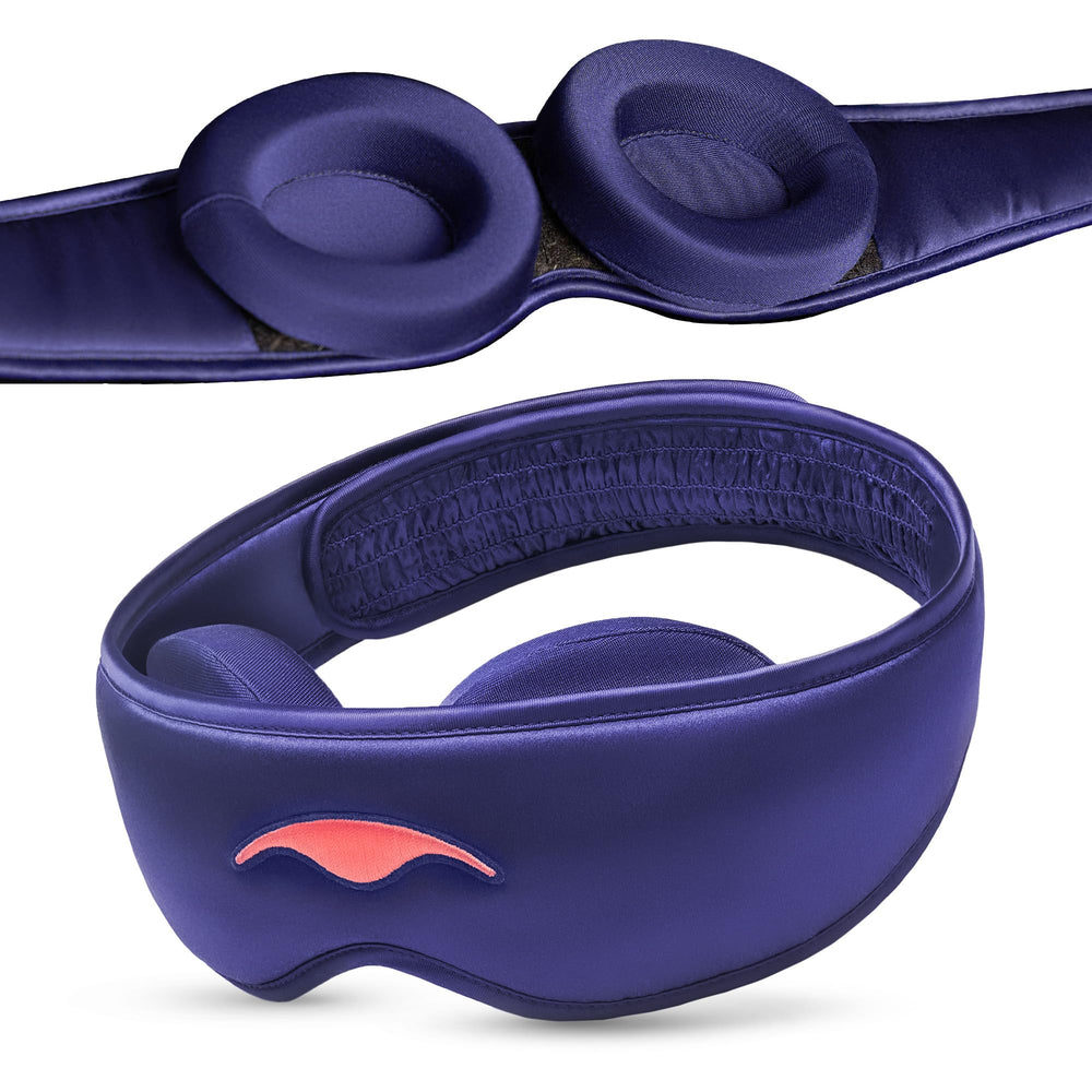 Manta Silk Sleep Mask with premium 22 momme silk for plush nighttime comfort.