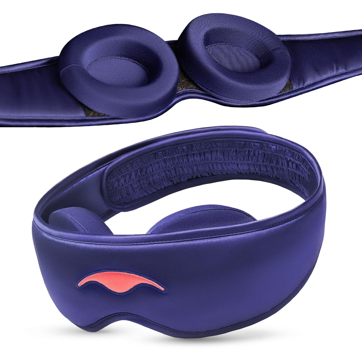 Manta Silk Sleep Mask with premium 22 momme silk for plush nighttime comfort.