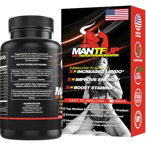 Close-up of MANTFUP Vitality capsules for easy daily dosing.
