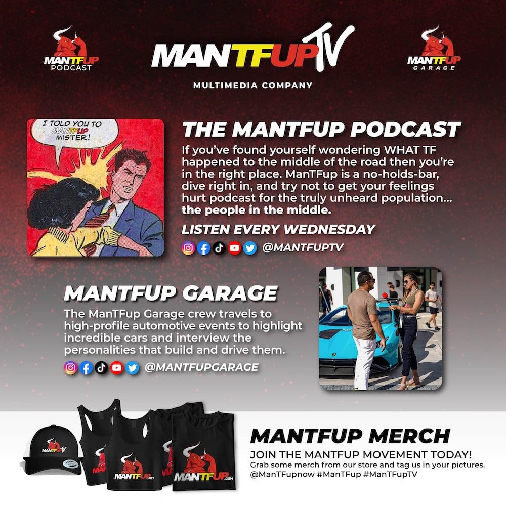 MANTFUP Vitality packaging and information card.