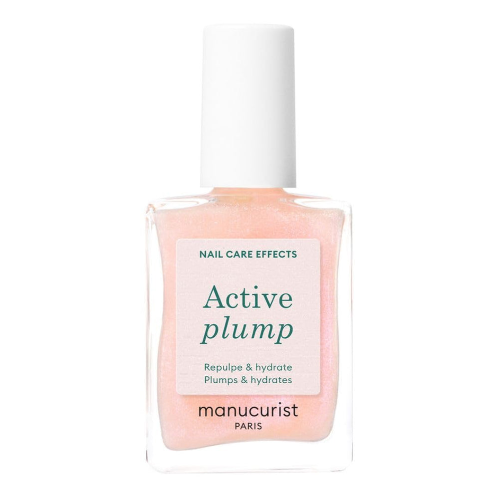 Manucurist Active Plump bottle shot with ultra-glossy finish and plumping effect.