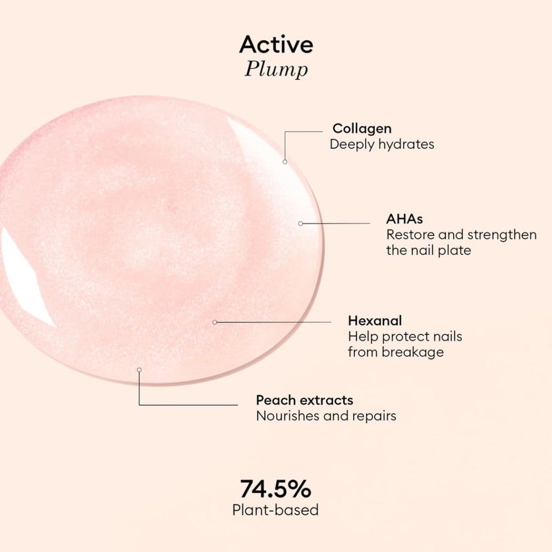Manucurist Active Plump close-up highlighting potential 7-day wear.
