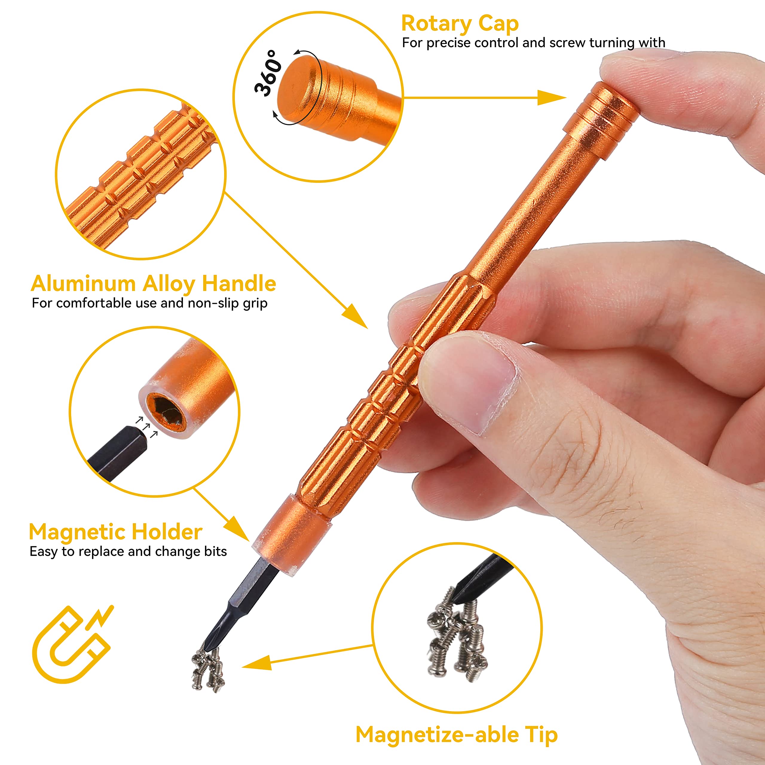 Maosnwei curved tweezer handles tiny components gently.
