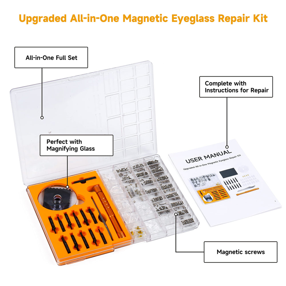 Maosnwei magnetic screwdriver bits stay securely in place.