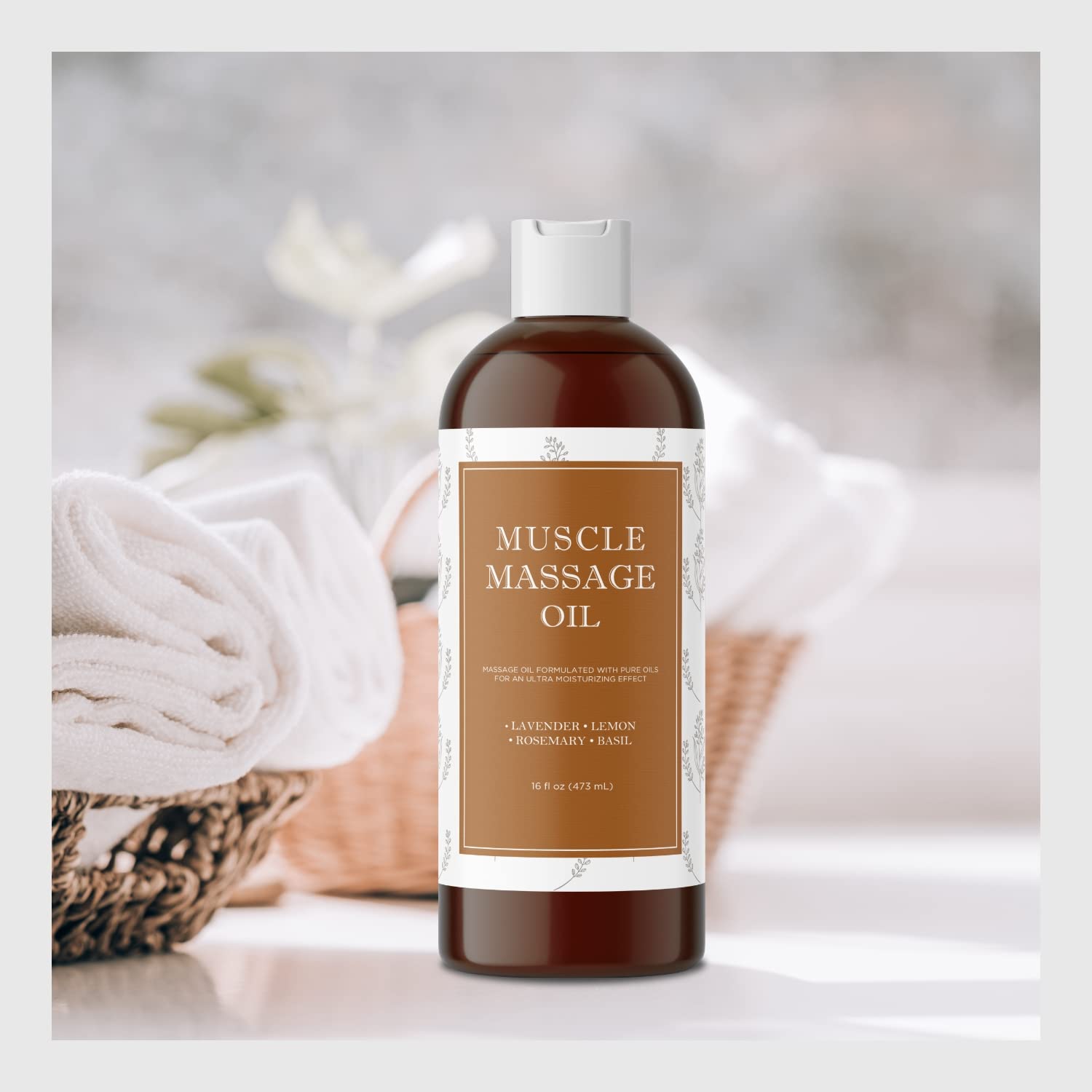 Maple Holistics after-shower relaxation scene with warming oil