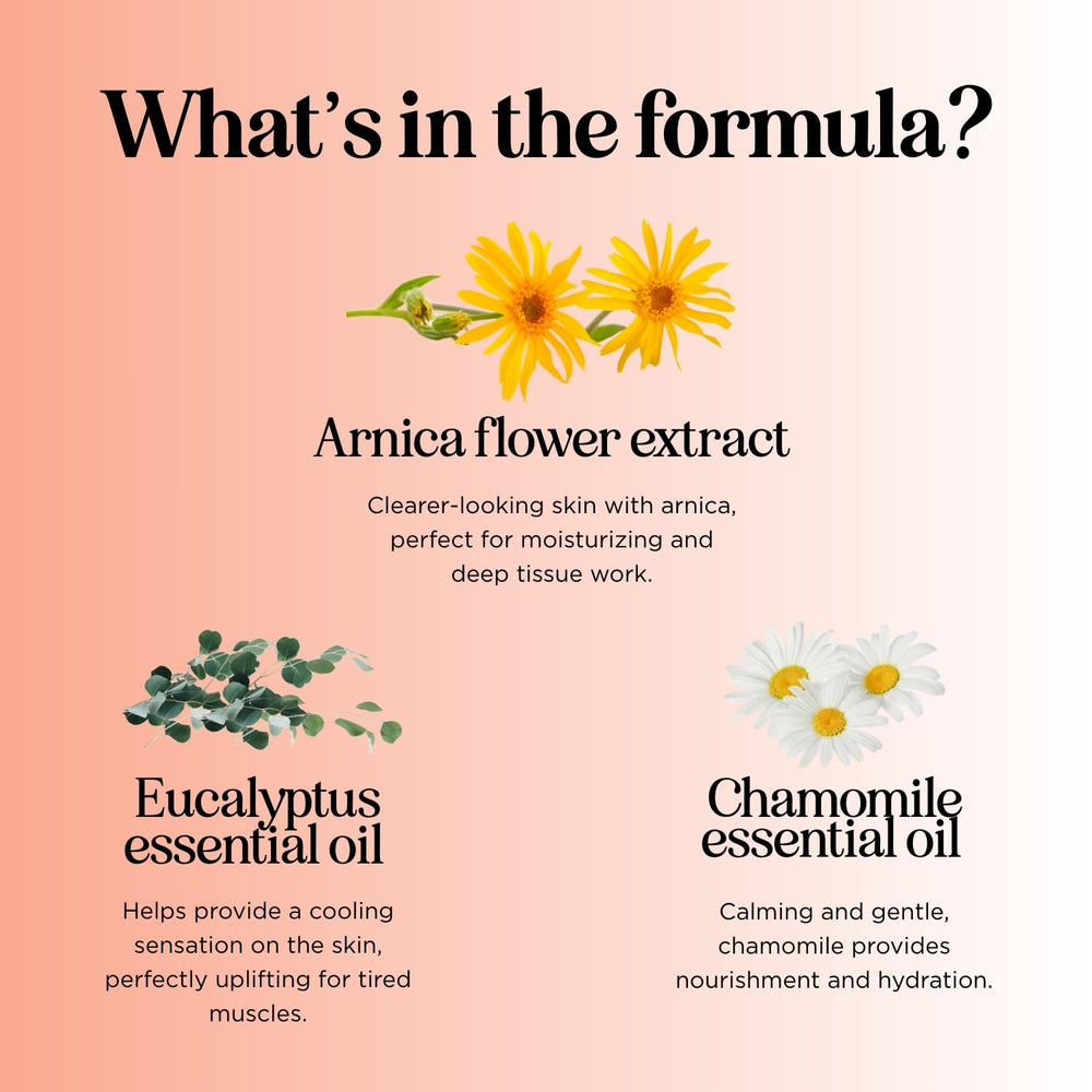 Maple Holistics Arnica Massage Oil full-body application for relaxation