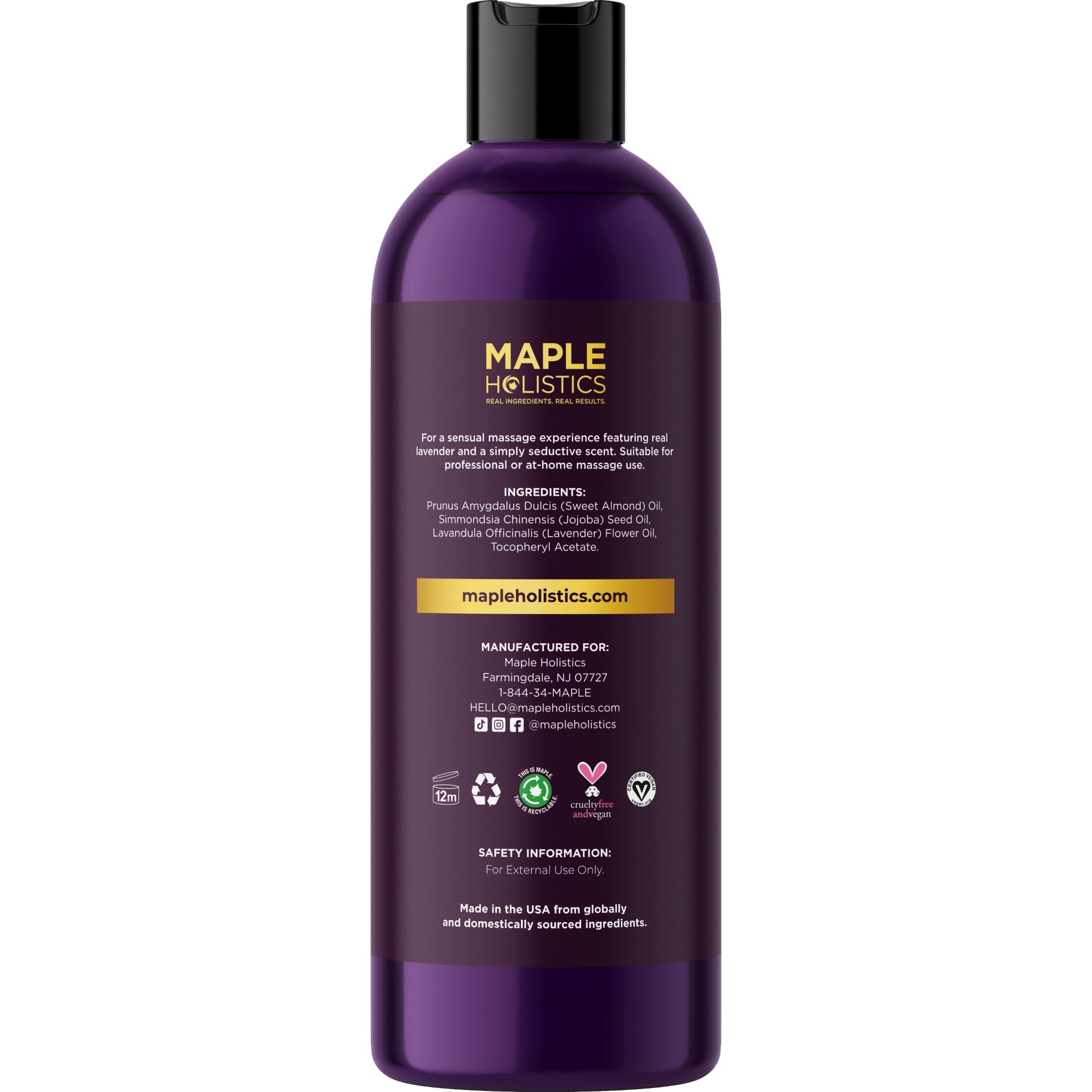 Maple Holistics couple massage scene at home suggests intimate relaxation