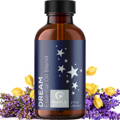 Maple Holistics Dream blend bottle for diffuser enables calming bedtime rituals