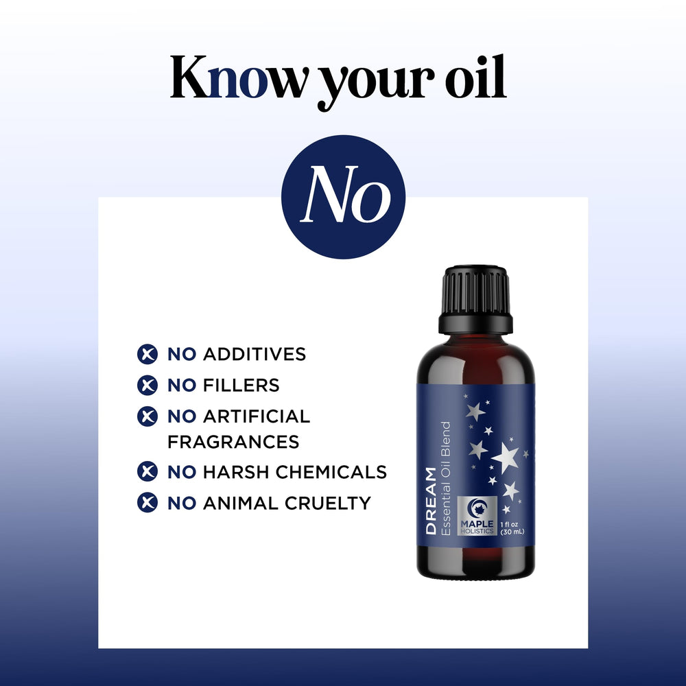Maple Holistics Dream diffuser oil lavender focus for peaceful nights