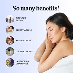 Maple Holistics Dream diffuser scene with warm aromatic mist in a cozy room