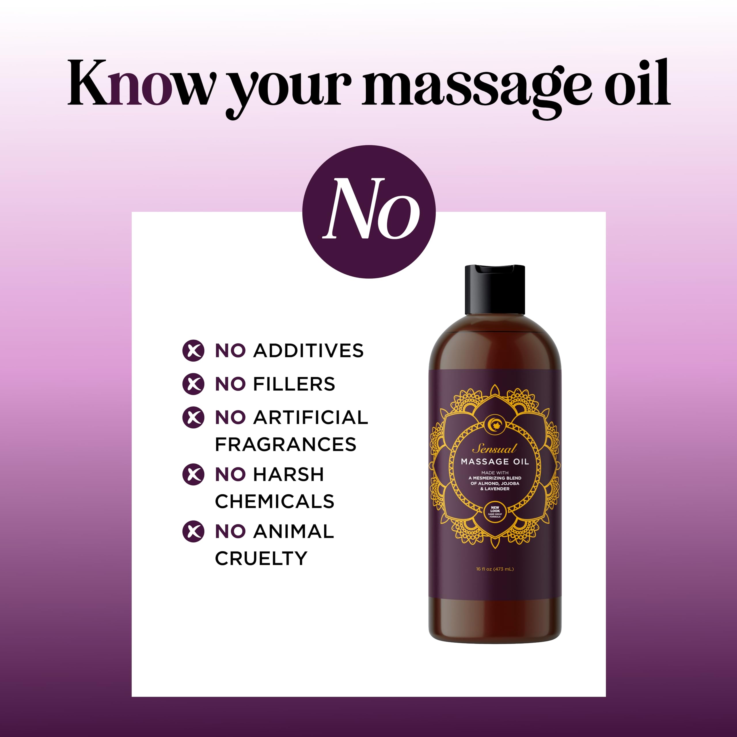 Gluten-free non-GMO massage oil from Maple Holistics for sensitive users