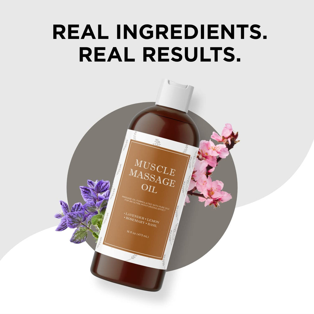 Maple Holistics hand applying oil during neck massage