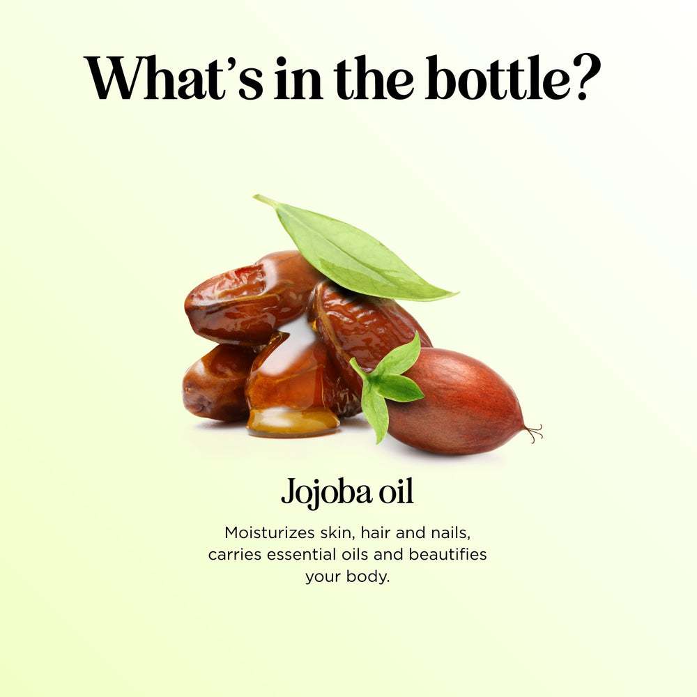 Maple Holistics Jojoba Oil for DIY oil blends and customization.