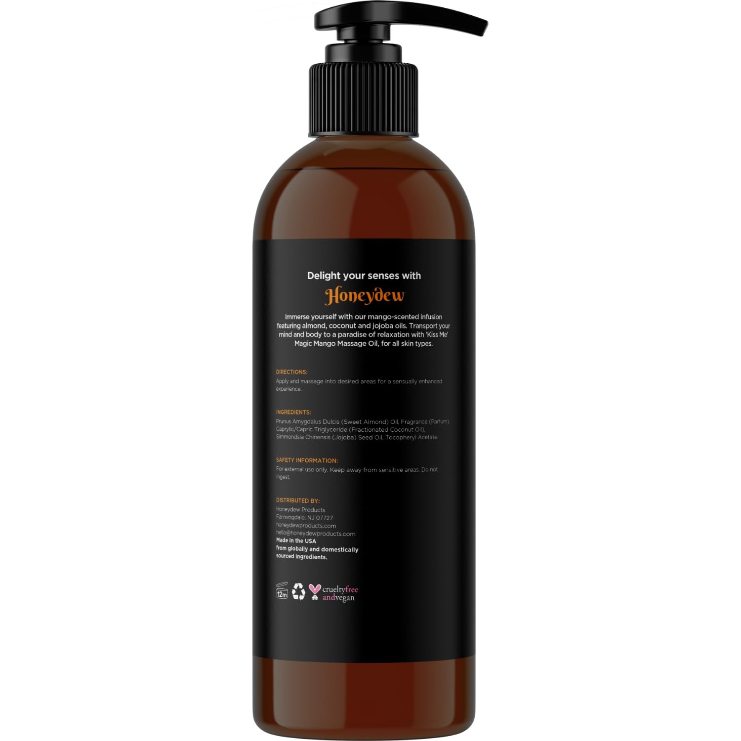 Maple Holistics Mango Sensual Oil ideal for couple massages and shared wellness moments.