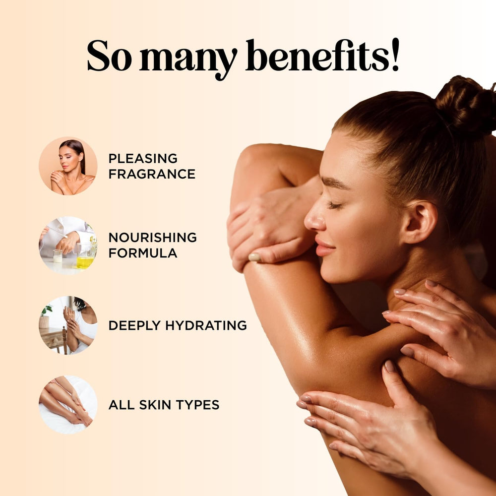 Maple Holistics Mango Sensual Oil texture glide shows silky slip for relaxing massages.