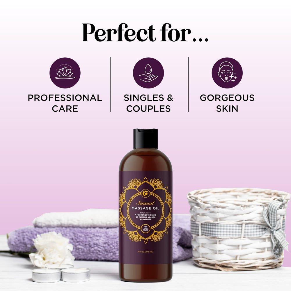 Maple Holistics massage oil with jojoba for smooth glide during a massage