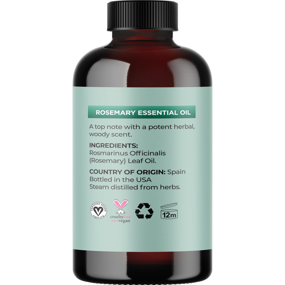 Maple Holistics rosemary oil skin care application for refreshing dull areas
