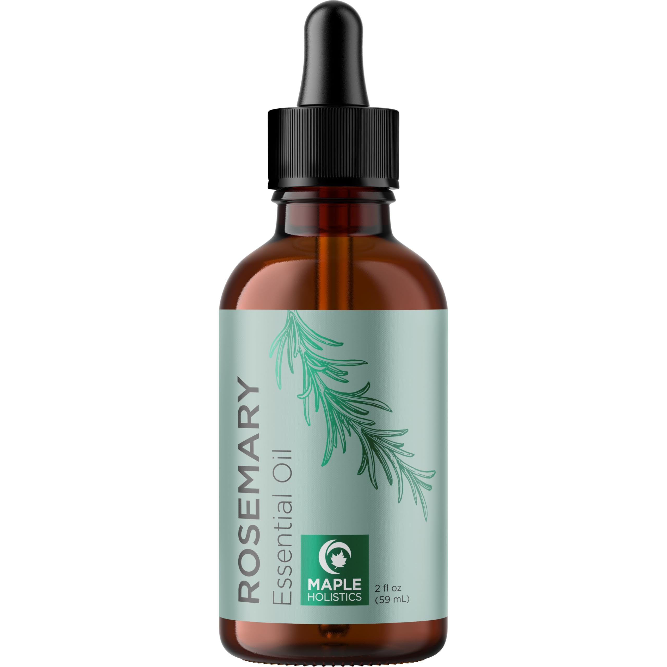 Maple Holistics rosemary oil for skincare use on face and body