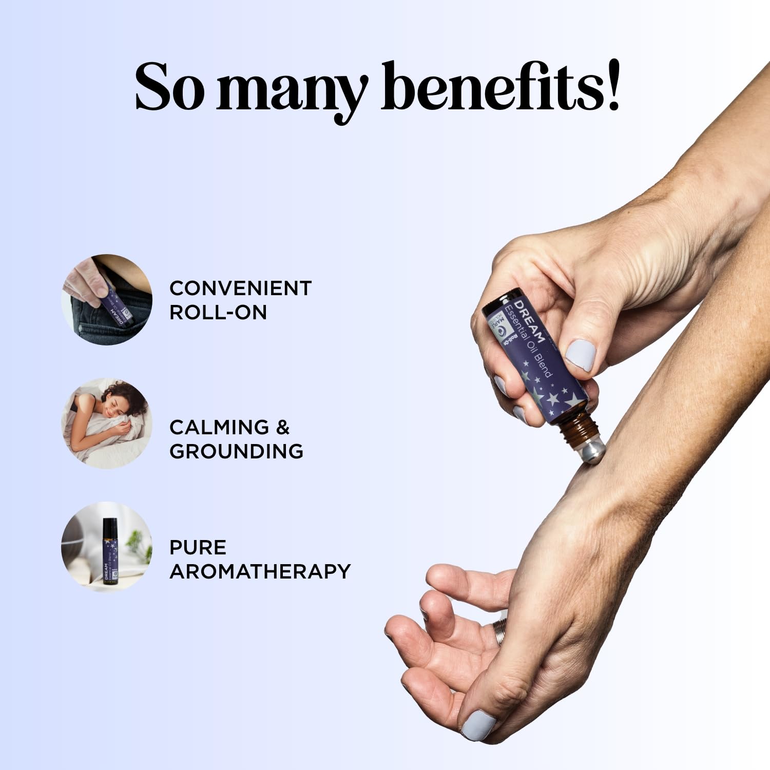 Maple Holistics Sleep Roll-On pre-diluted formula designed for sensitive skin.