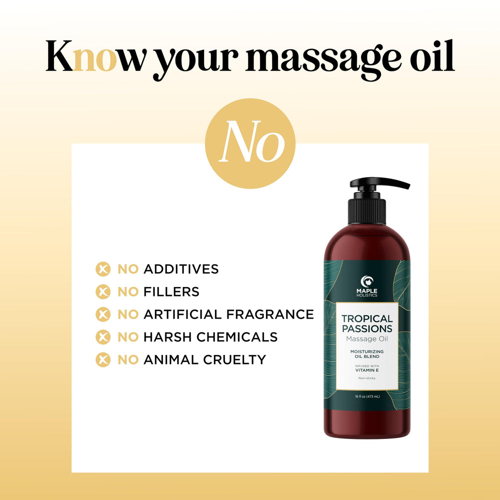 Maple Holistics couple massage scene emphasizes intimate connection and pleasant aroma.