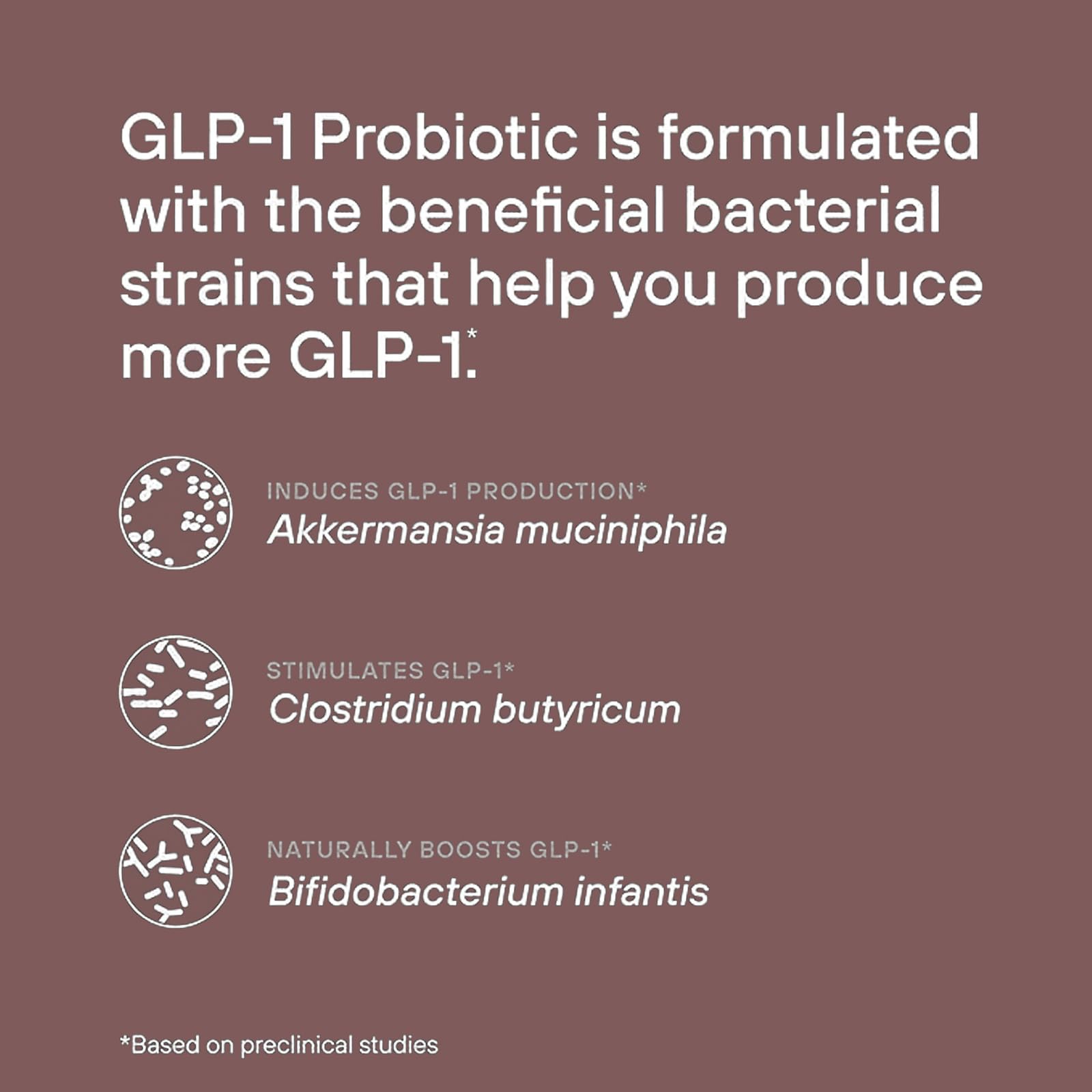 MAPUG GLP-1 Probiotic third-party tested badge confirms quality