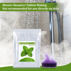 MAQIHAN ducha con aromaterapia y vapor fresco en el baño.