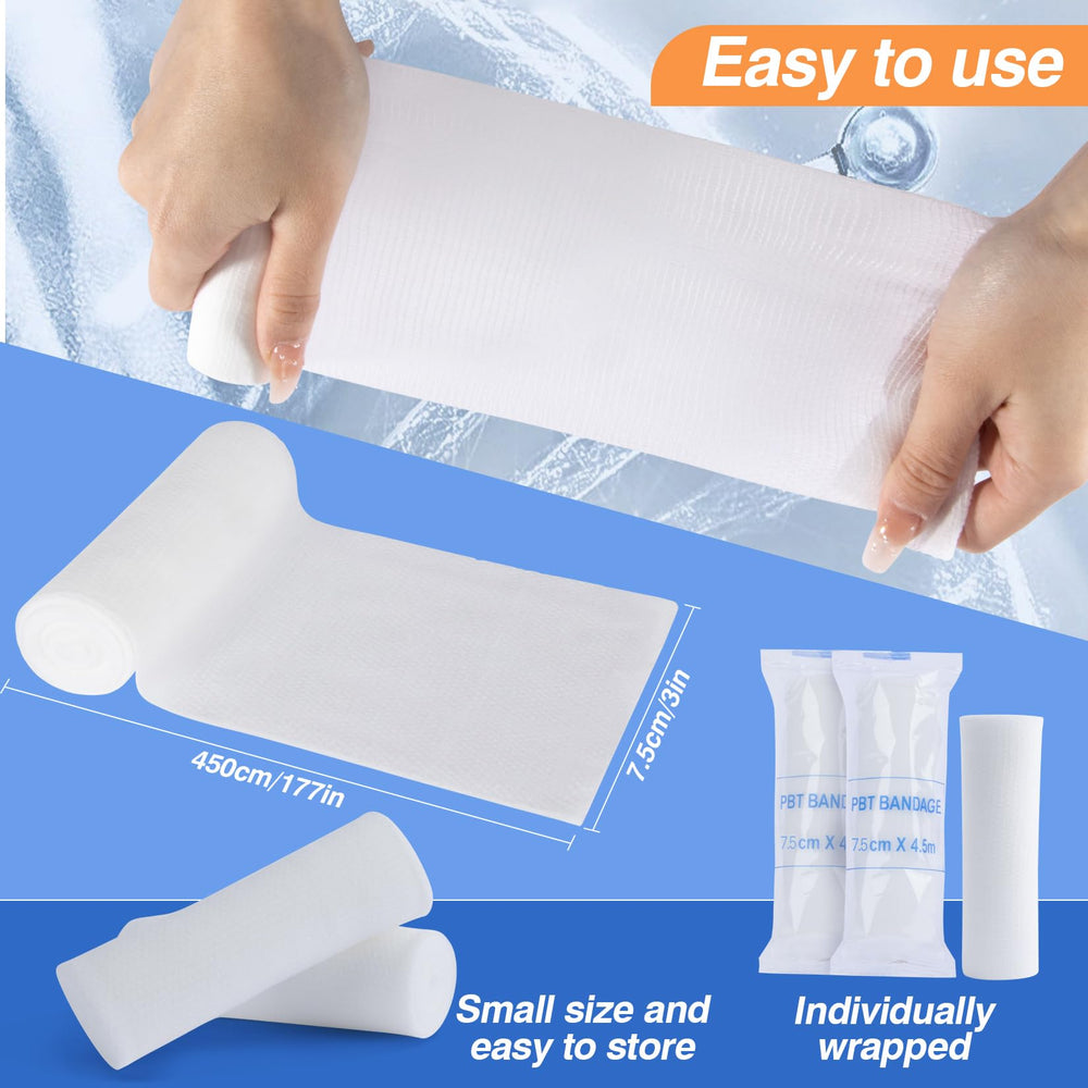 MAQIHAN gauze rolls are lightweight and conform to wound contours.